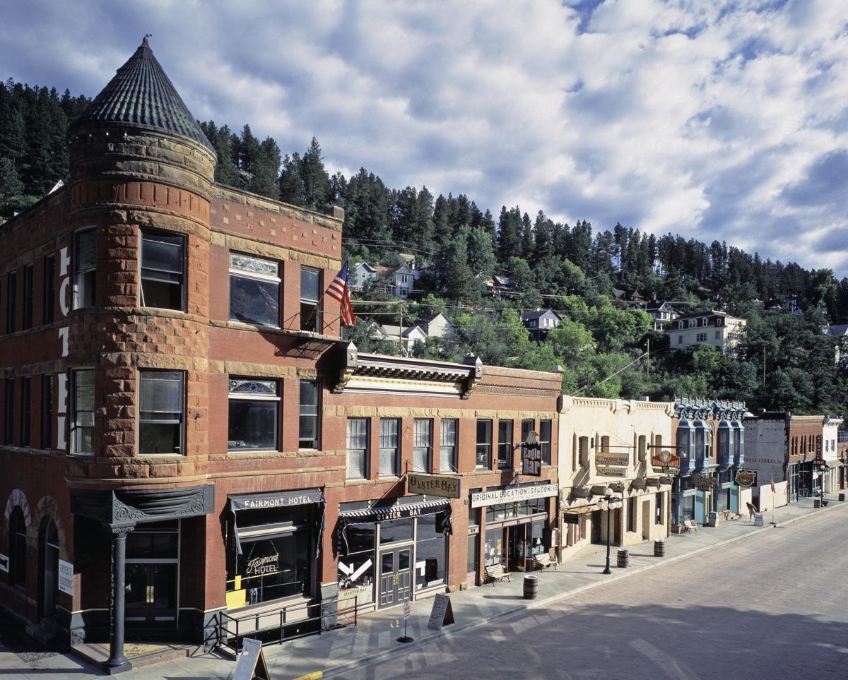 The historic gold-rush town of Deadwood, South Dakota